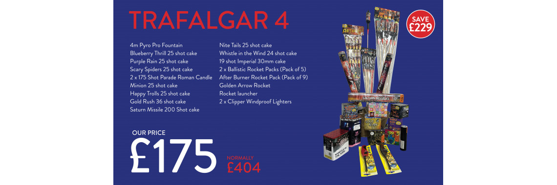 Trafalgar Display Pack 4