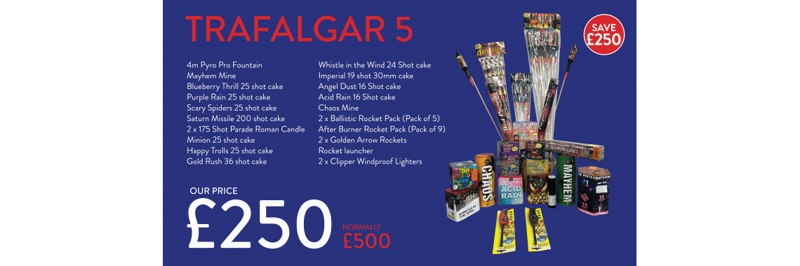 Trafalgar Display Pack 5