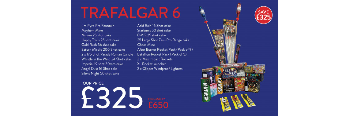 Trafalgar Display Pack 6