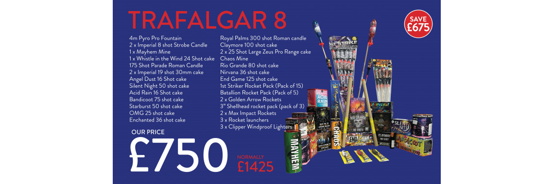 Trafalgar Display Pack 8